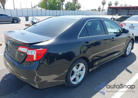 2013 Toyota Camry Se from USA, damaged, VIN 4T1BF1FK5DU650717